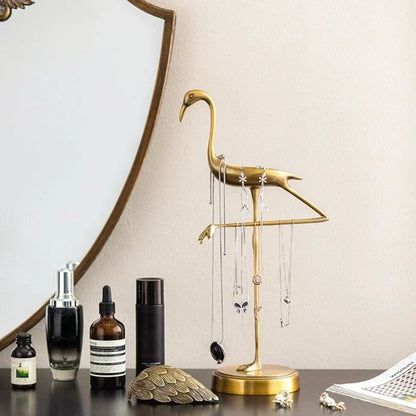 Brass Hand Towel Holder and Countertop Rack Bathroom Bedroom Tissue Towel Holder Rack