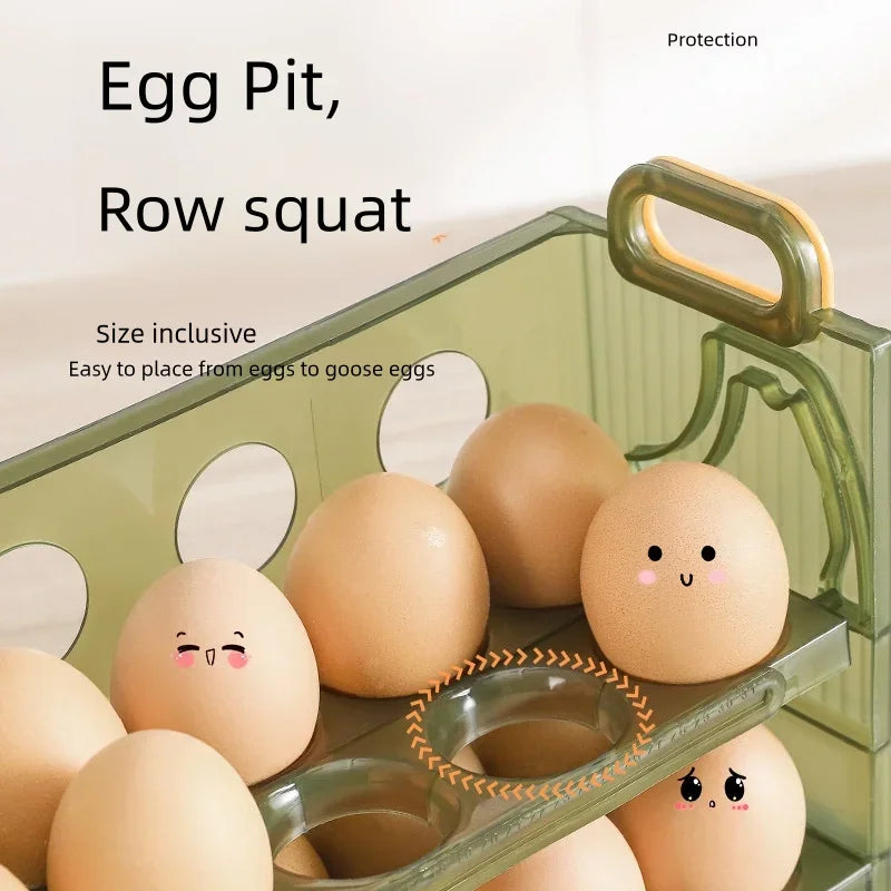 Aufbewahrungsbox für Eier aus Acryl