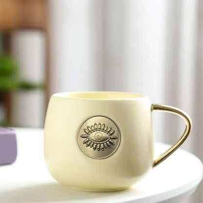 Tasse à café œil céleste