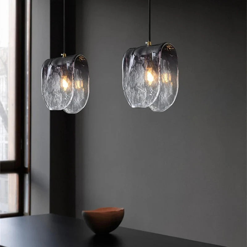 Modern Gradient Glass Pendant Light