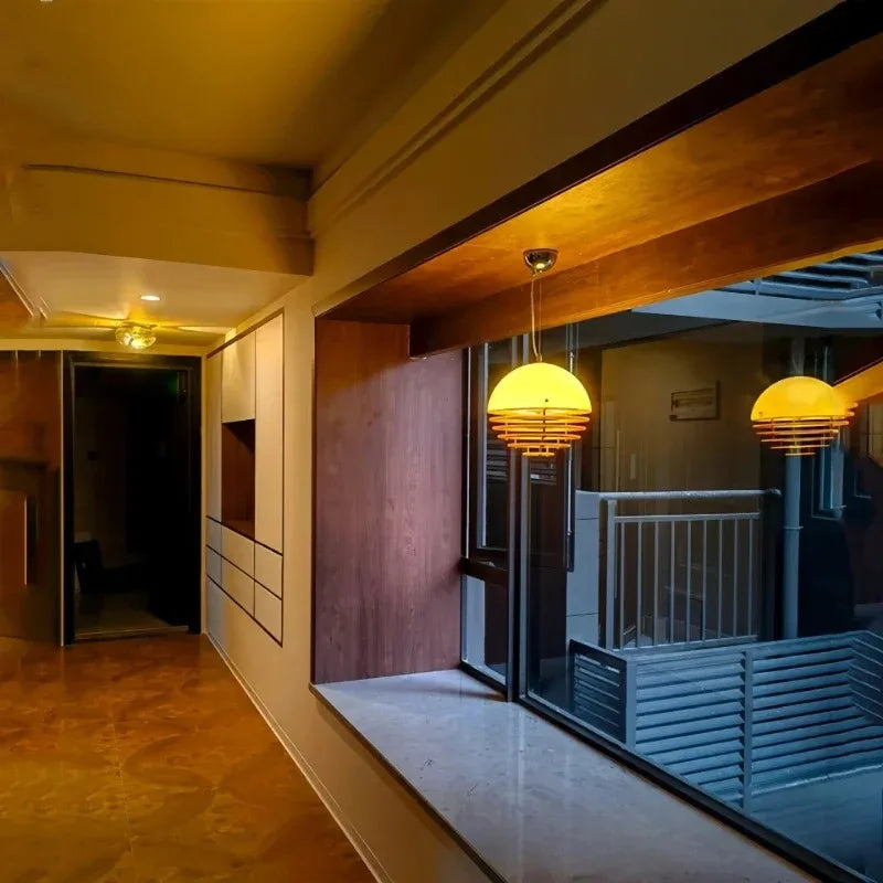 Sunset Gold Chandelier