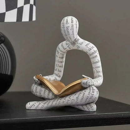 The Abstract Reader Sculpture