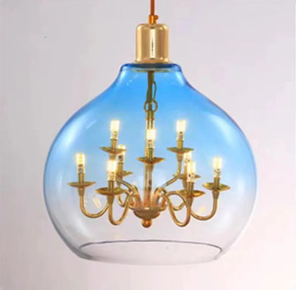 Golden Globe Kronleuchter-Anhänger