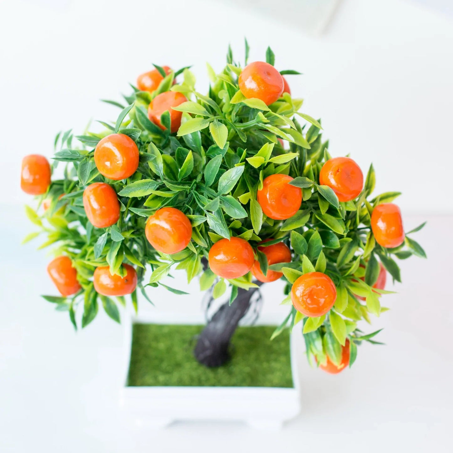 Árbol frutal artificial de naranja kumquat