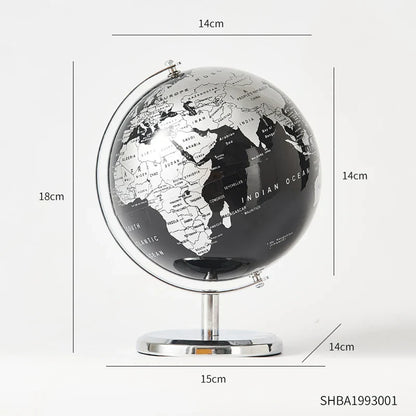 Retro & Modern Decorative World Globe for Home & Study