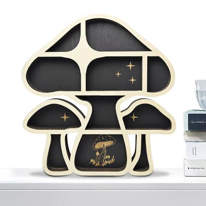 Verzaubertes Pilz-Kristallregal