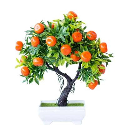 Arbre fruitier Kumquat orange artificiel