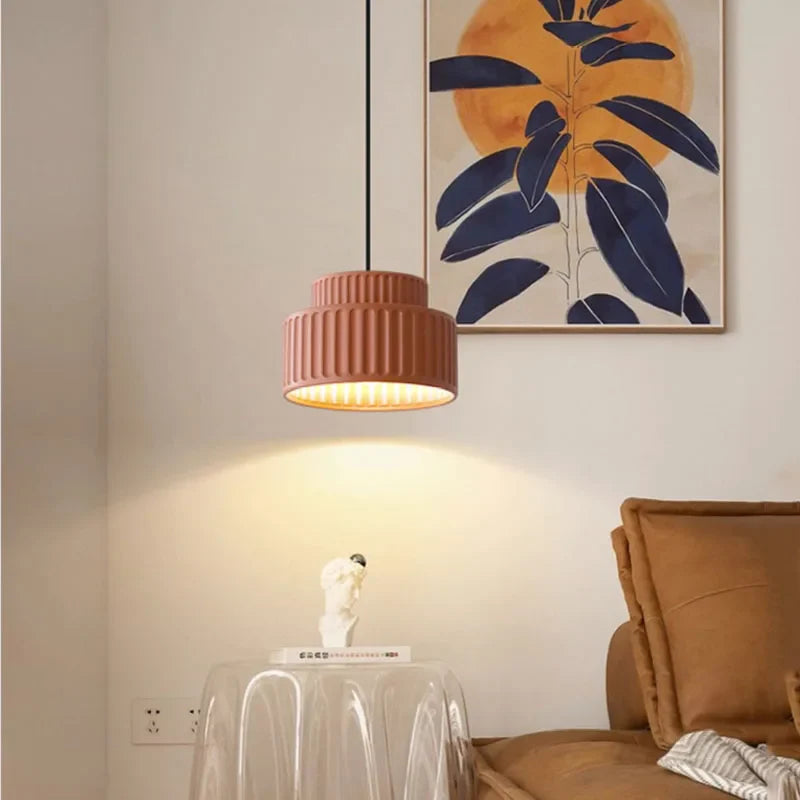 Cream Color Ceiling Light