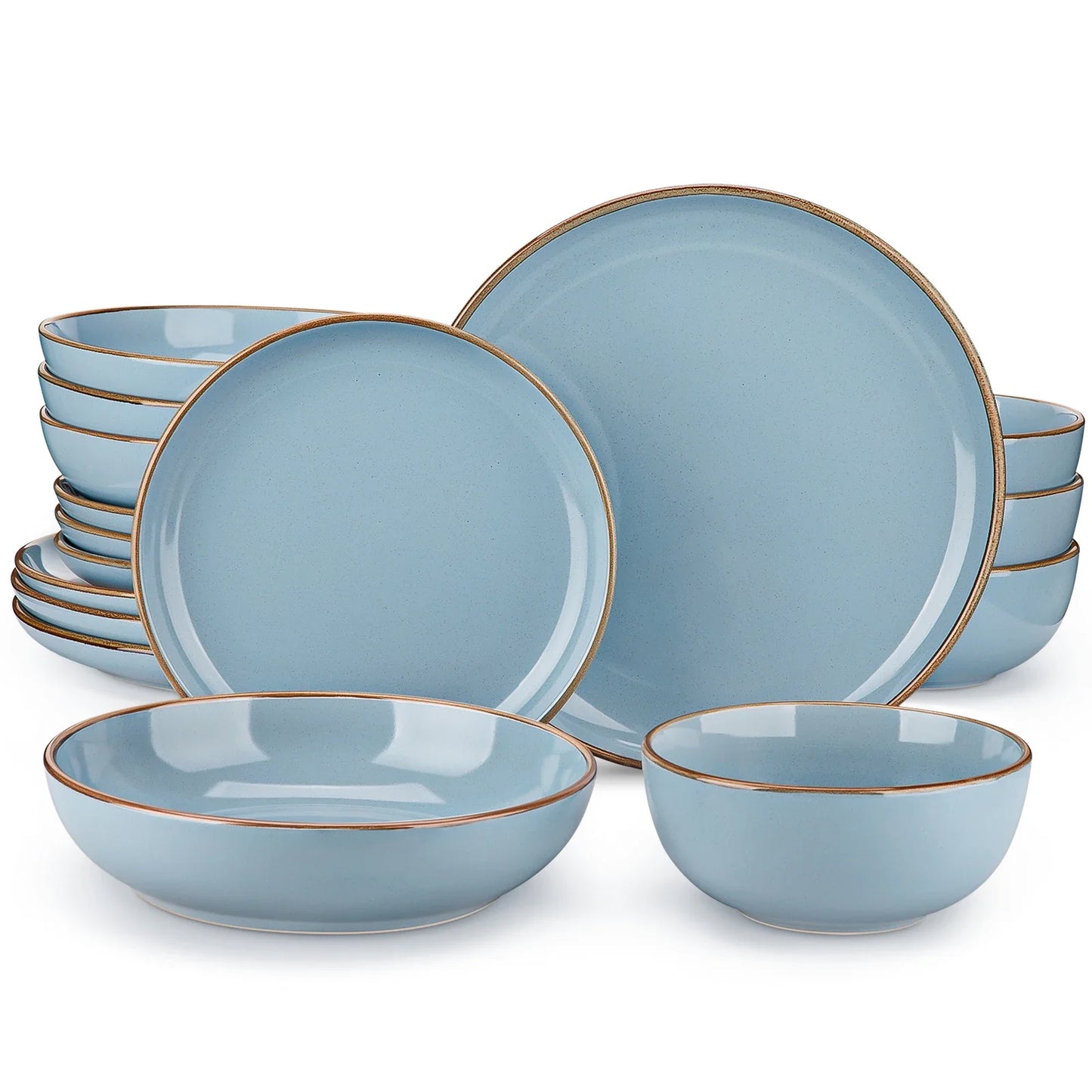 NYMPH Blue Glaze Tableware Set