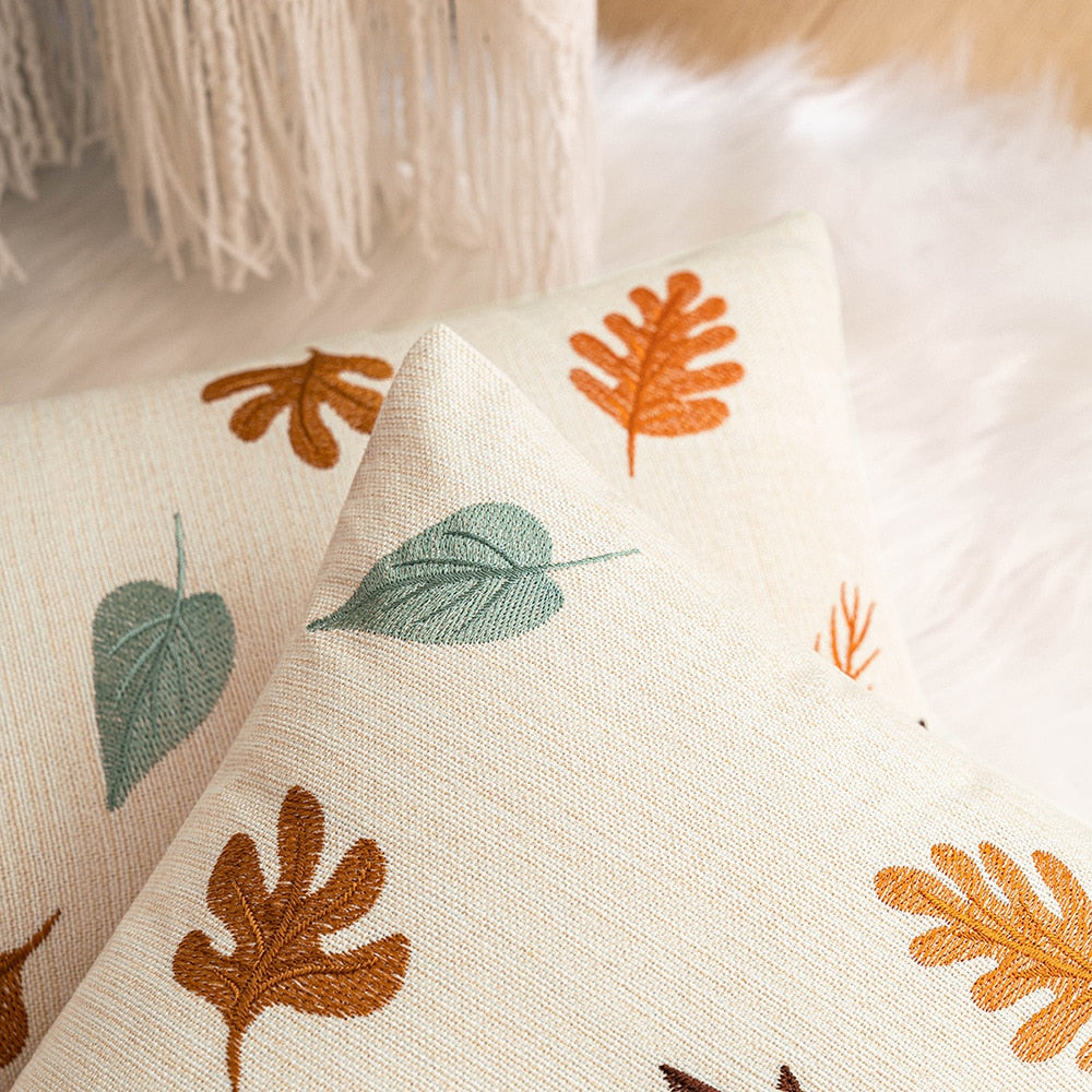 Autumn Maple Leaf Pillowcase