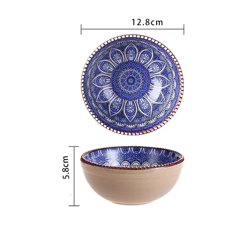 Hand Painted in Bohemian Notes Plates & Bowls