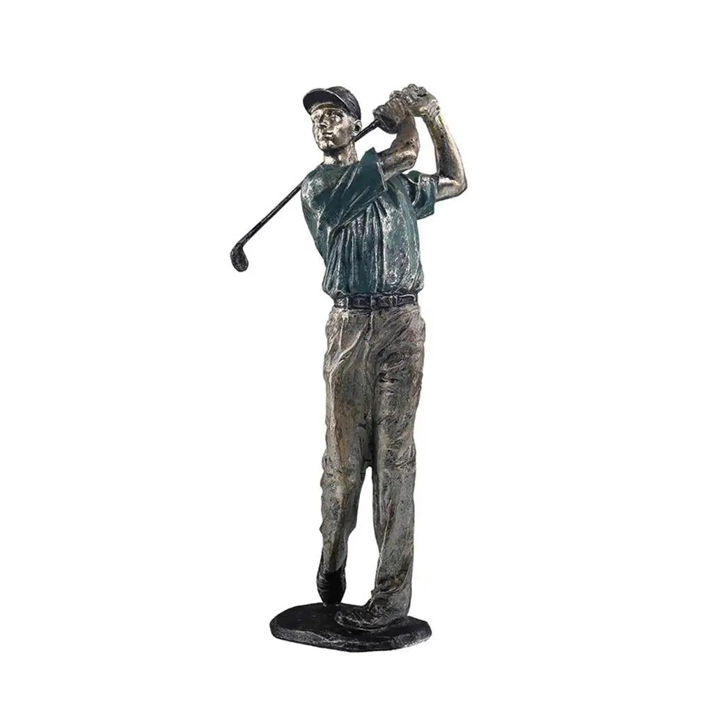 Vintage Resin Golf Figure Statue