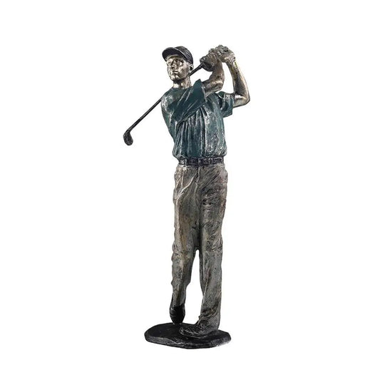 Vintage Resin Golf Figure Statue