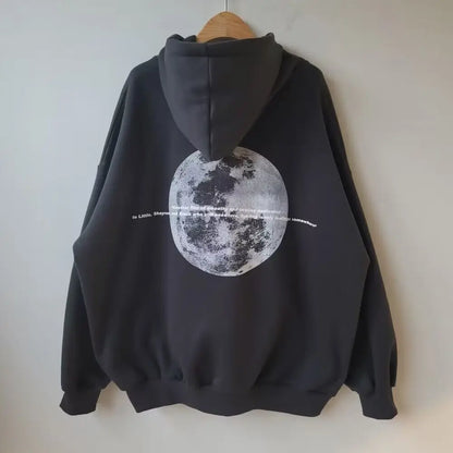 Let's Talk About The Moon Oversized Sweatshirt