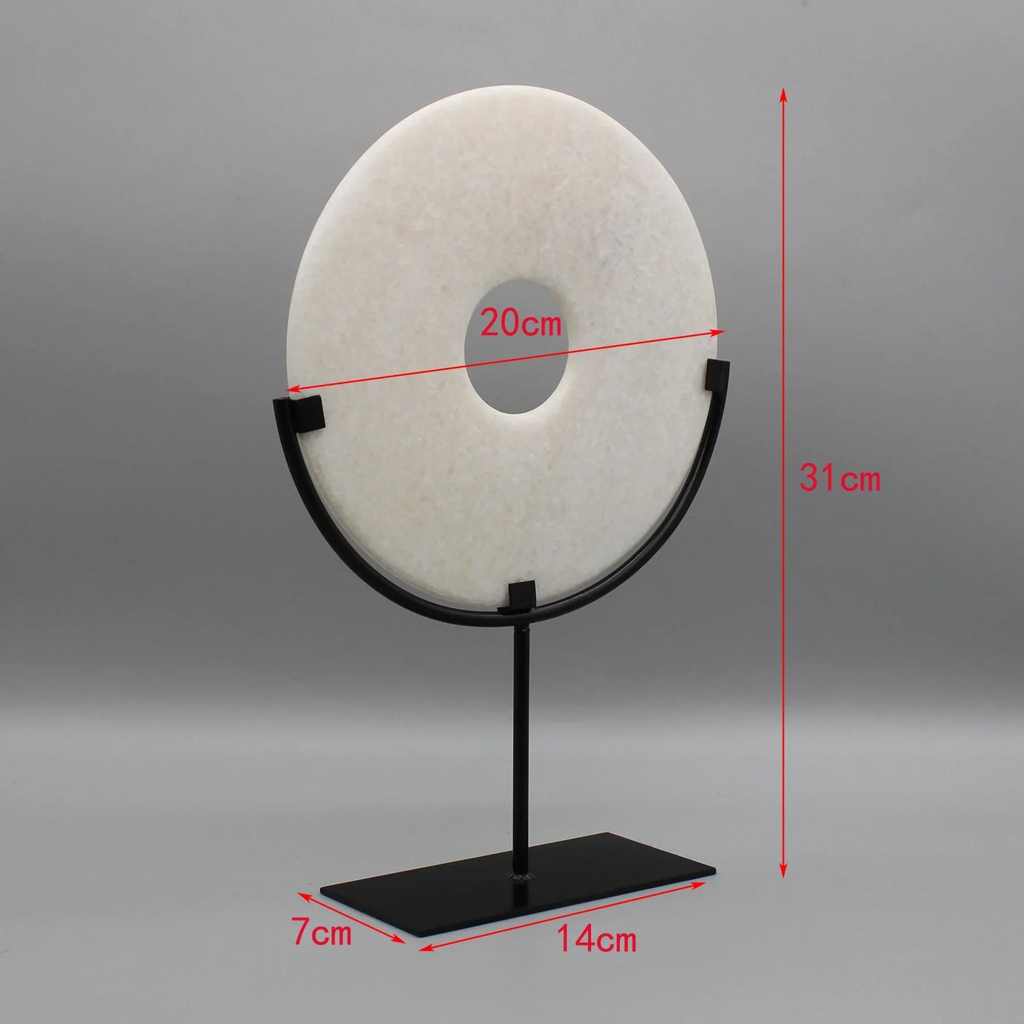 Round Fortune Stone Display