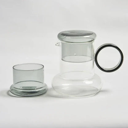 Aura Glass Carafe & Cup Set