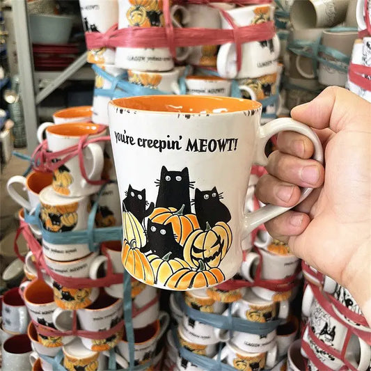 Spooky Sips Halloween Coffee Mugs