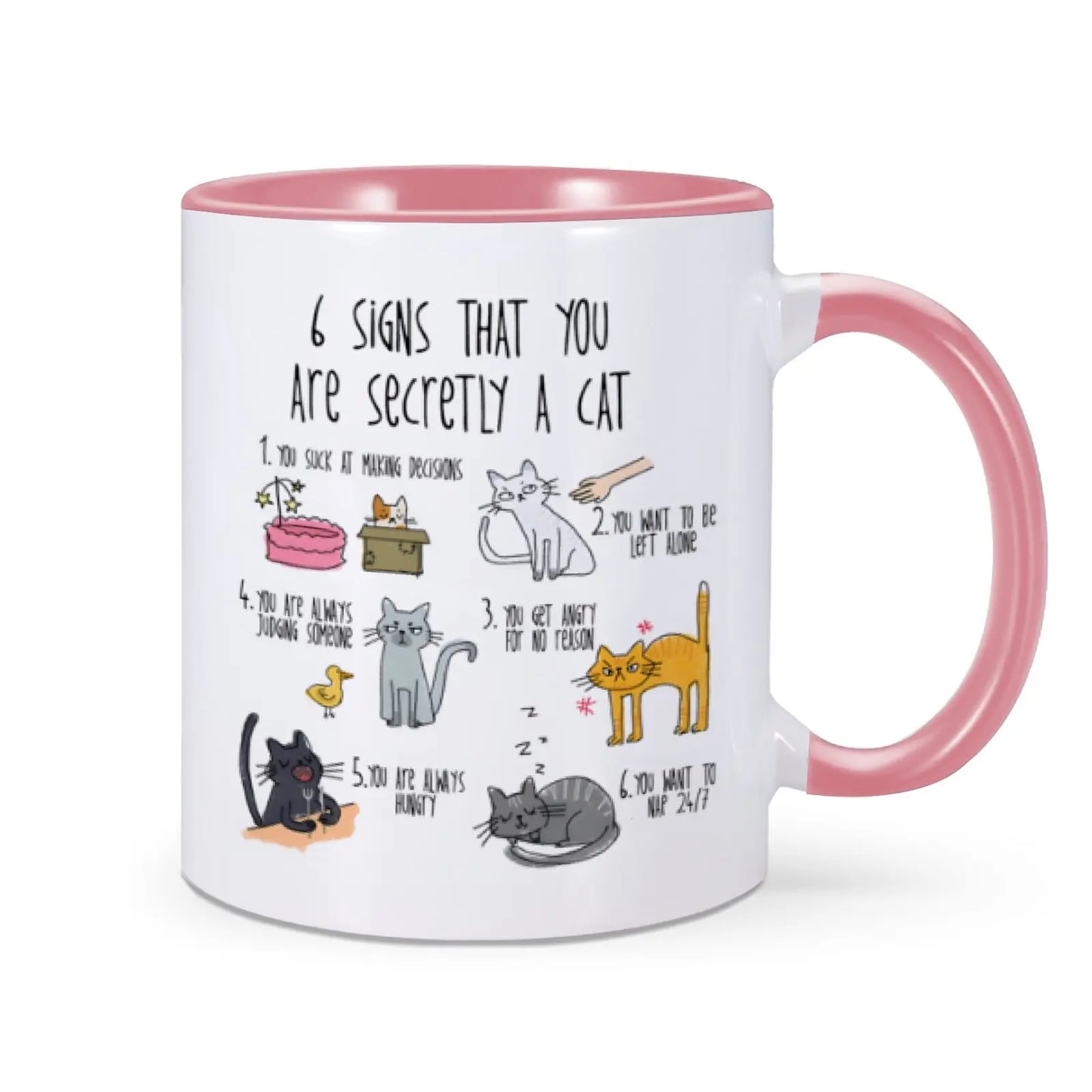 6 Signs That You Are Secretly A Cat Mug