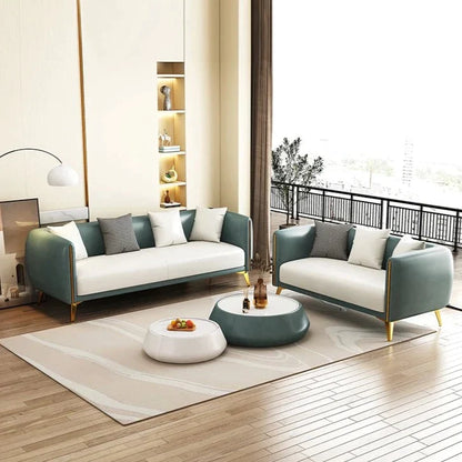 Modular Cloud Sloped Arms Sofa