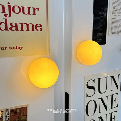 Moon Night Light Fridge Magnets