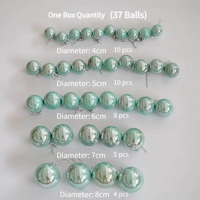 Pearl Christmas Balls Tree Decor