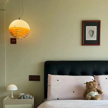 Sunset Gold Chandelier