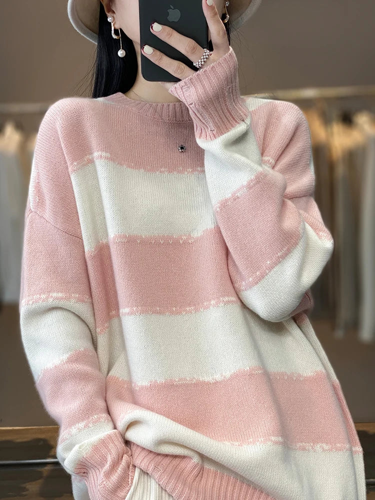 Lana Cashmere Knitted Sweater