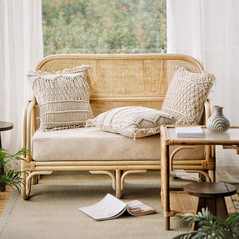 Nordic Vine Weaving Sofa