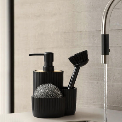 Pleated Soap Pump and Sponge Holder