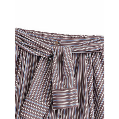 LineaBelle Striped Skort Shorts