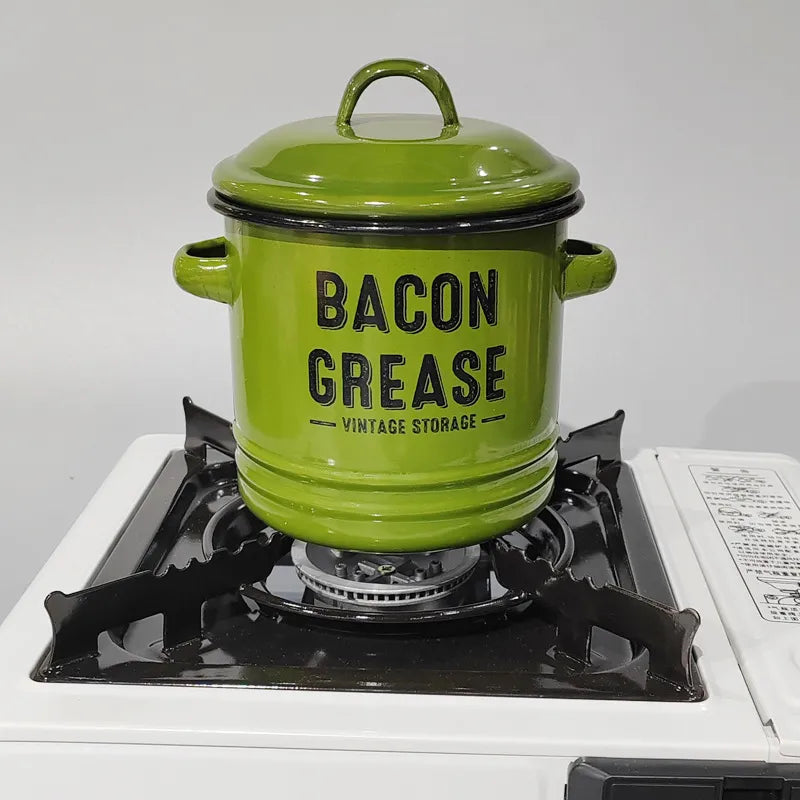 Bacon Grease Storage Jars