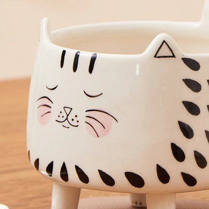 Ceramic Meow Coffee Cup