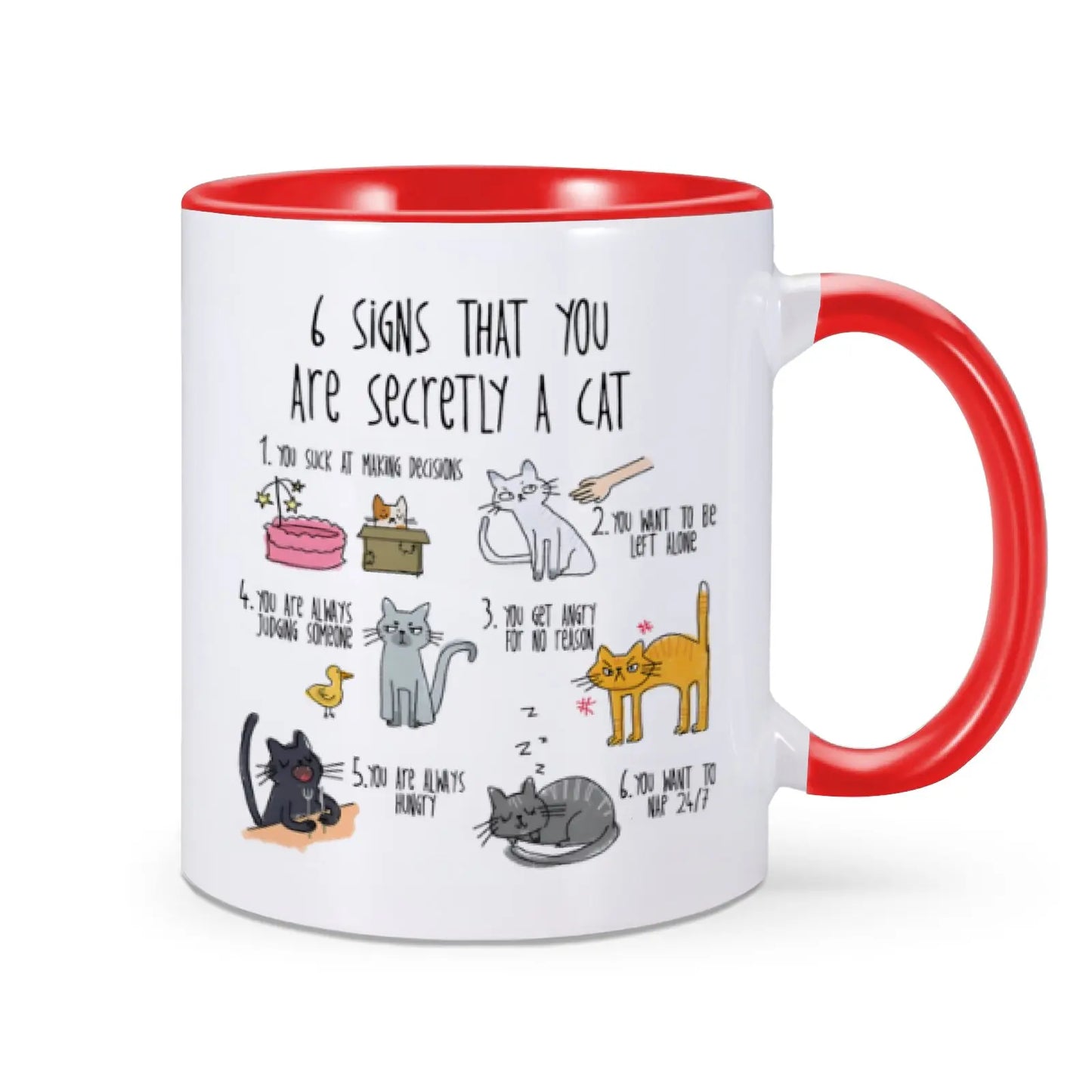 6 Signs That You Are Secretly A Cat Mug