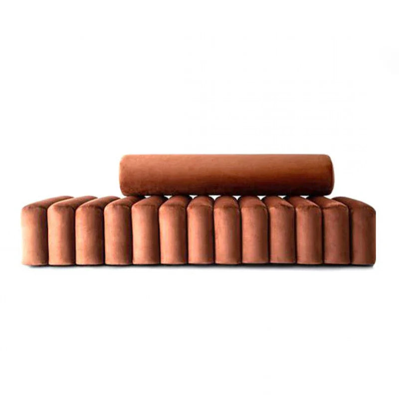 Ora Minimalist Design Velvet Sofa Bench