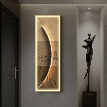 Luminus Vertical Strip Wall Art