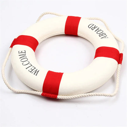 Nautical Life Buoy Wall Decor
