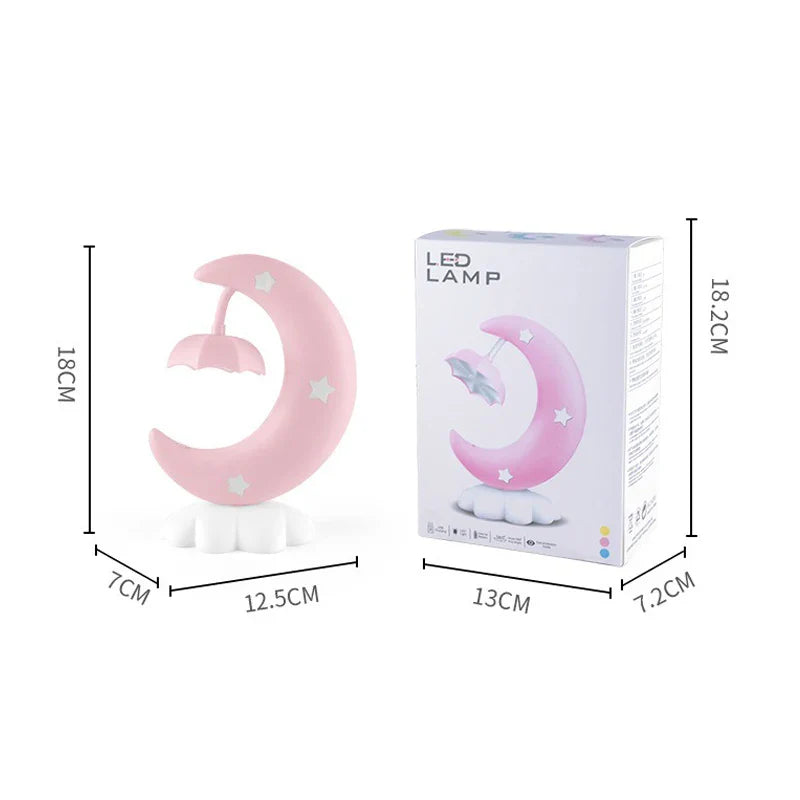 Rechargeable LED Reading Light & Colorful Night Light