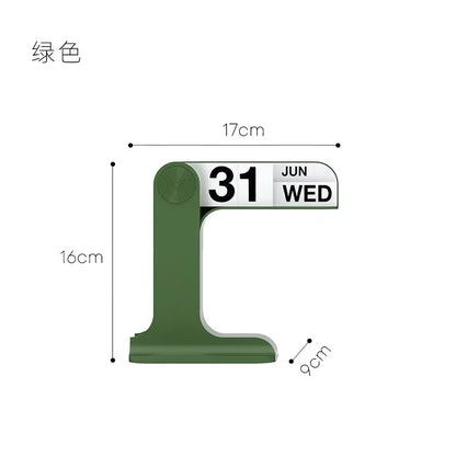 Modern Flip Desktop Calendar