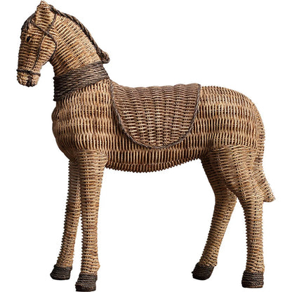 The Woven Steed Sculpture