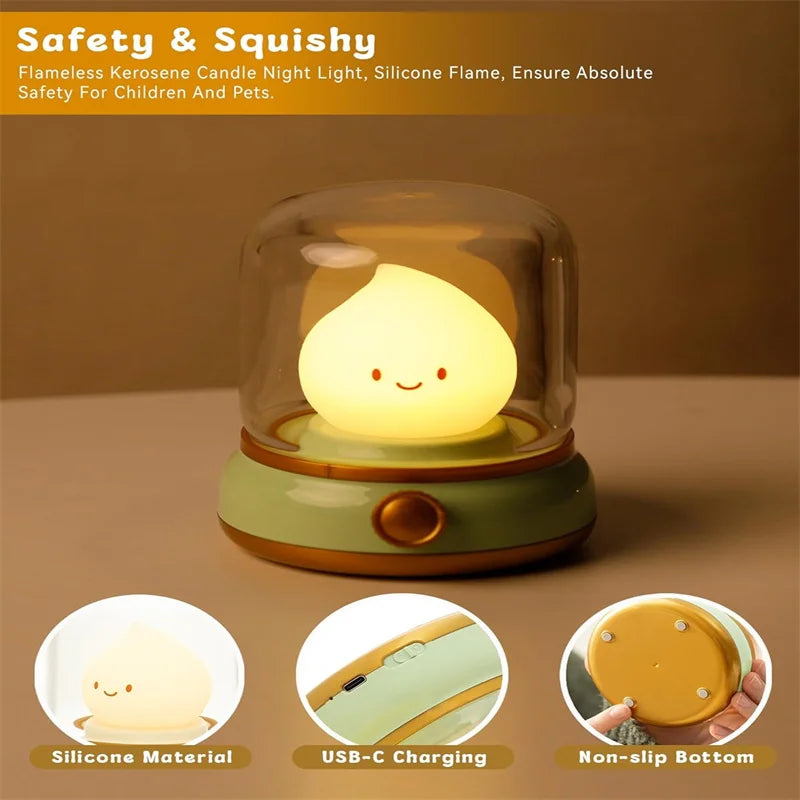 Kawaii Dumpling Night Light For Kids