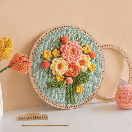 Textura Vintage Floral Stitch Kit