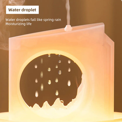 Zen Rain Cloud Aroma Diffuser with LED Light