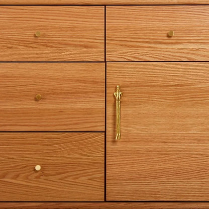 Brass Cabinet Handles- Nordic Modern Long Drawer Pulls