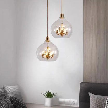 Golden Globe Kronleuchter-Anhänger