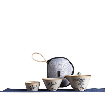 Japanese-Style Travel Tea Set