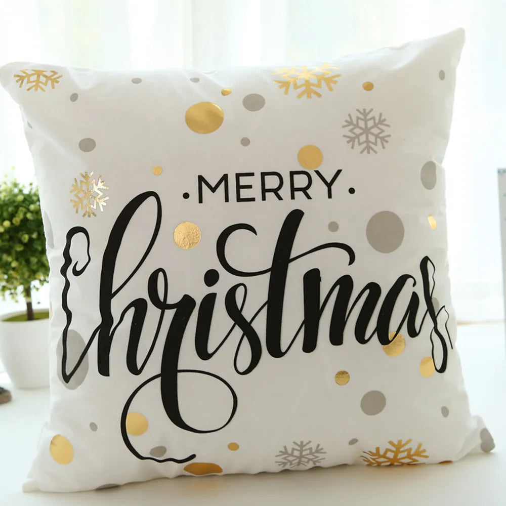 4 Pcs Christmas Cushion Covers