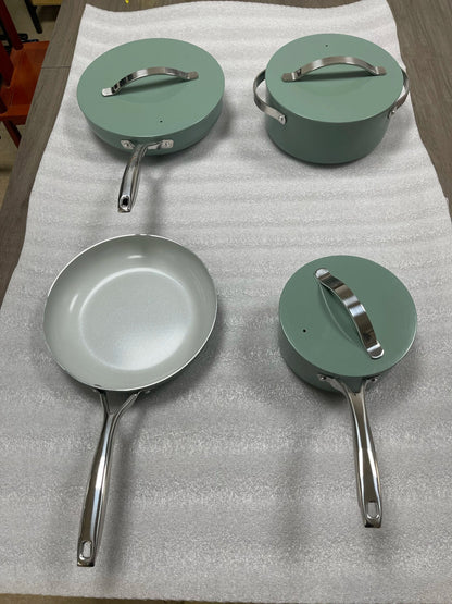 8-teiliges antihaftbeschichtetes Kochgeschirr-Set