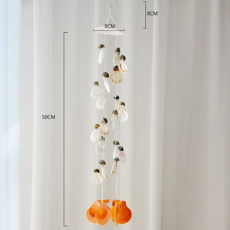 Natural Conch Shell Wind Chime