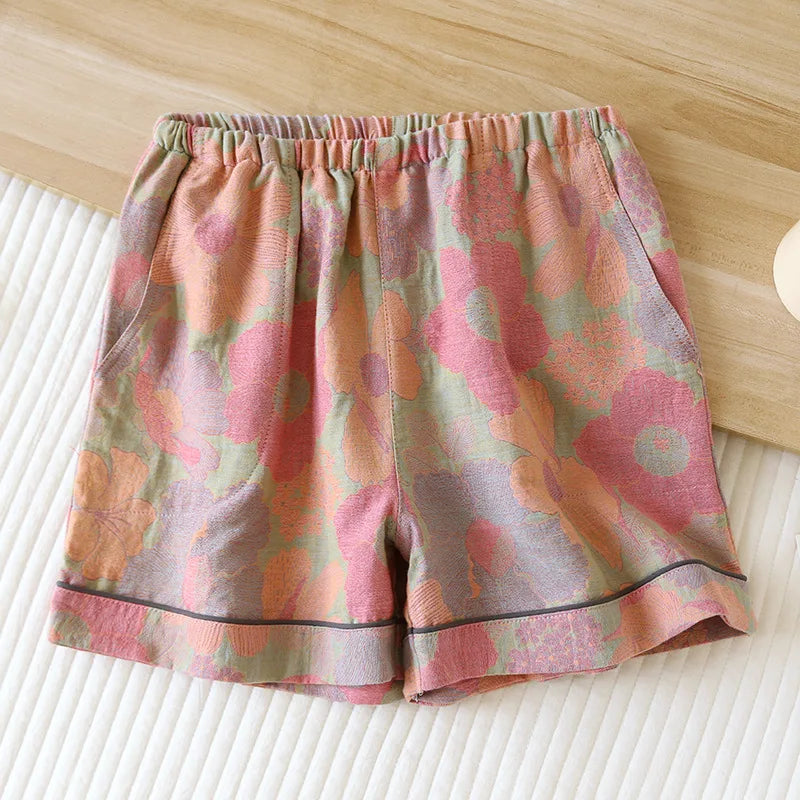 SumiBloom Summer Shorts