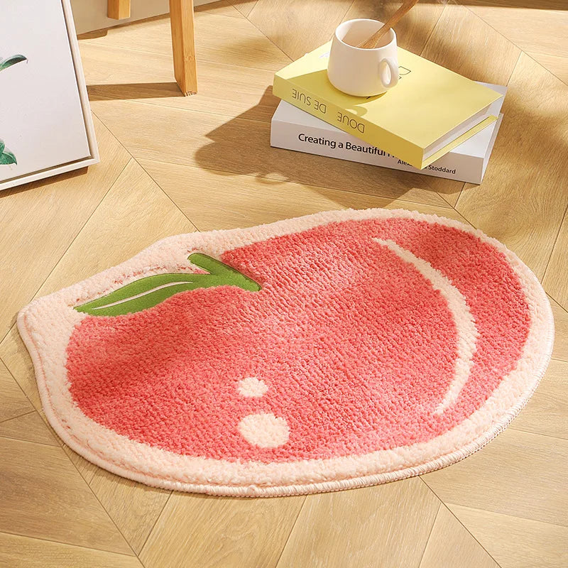 Fruit Shape Tufted Bath Mat